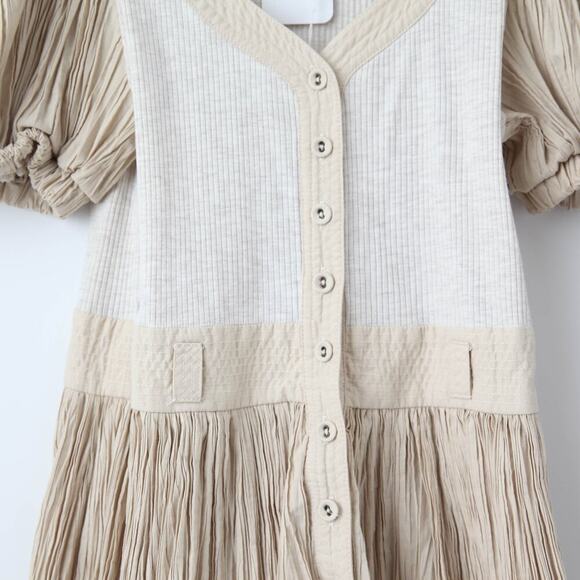 Ulla Johnson Vinny Playsuit in Off White Size 2 - Picture 7 of 9